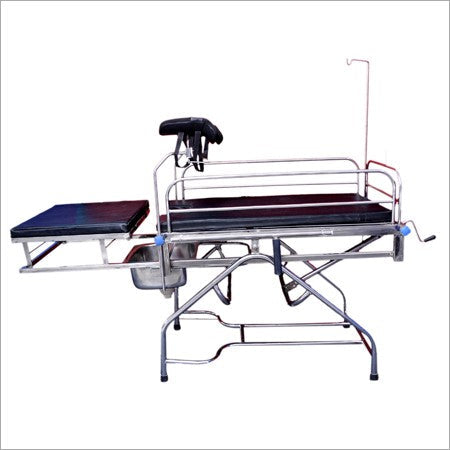 OBSTETRIC LABOUR TABLE TELESCOPIC (FIXED)