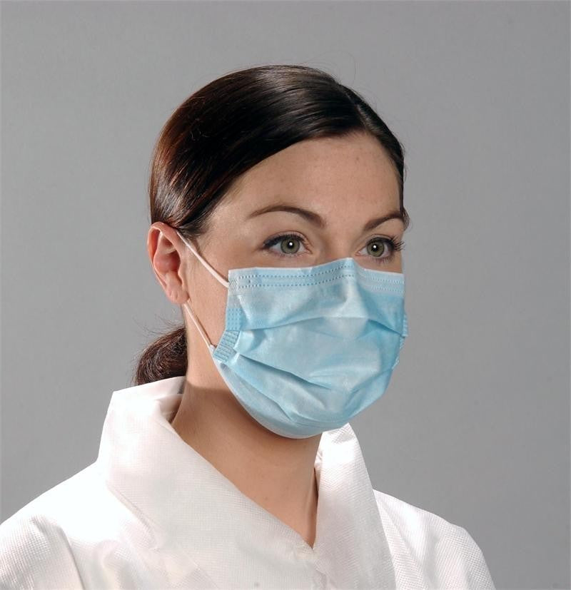 FACE MASK 2 PLY PACK OF 100PC