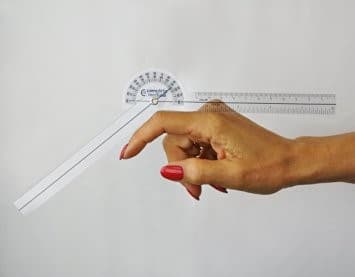 GONIOMETER/MEDICAL RULER/PROTRACTOR
