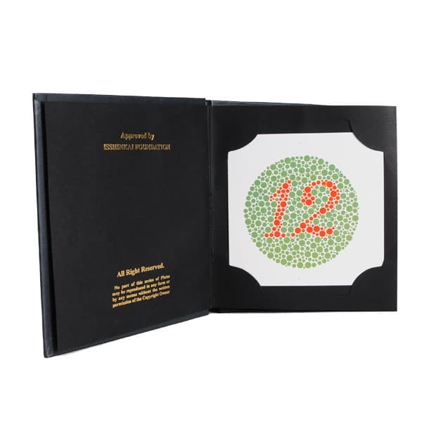 ISHIHARA COLOUR TEST BOOK