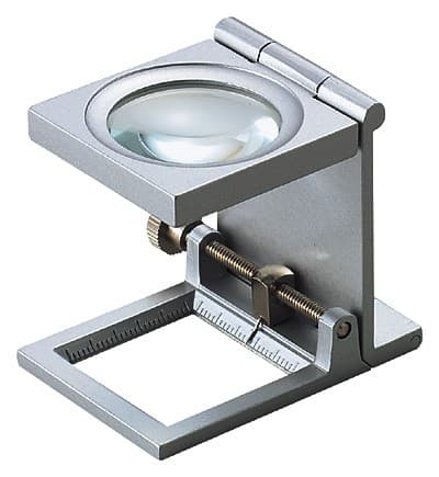 LINEN TESTER / FOLDING MAGNIFIER