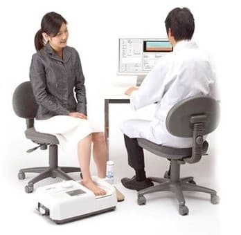 PORTABLE ULTRASOUND BONE DENSITOMETER TOUCH SCREEN WITH COLOR LCD