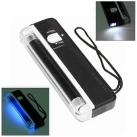 UV LIGHT WITH TORCH LIGHT 9 LED 6V-BATTERY OPERATED