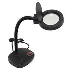 TABLE LAMP BUILT IN MAGNIFIER LIGHT-SLEEK MODEL