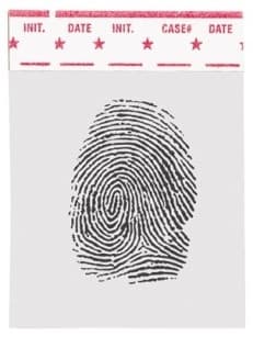 WHITE OR BLACK FINGER PRINT LIFTERS