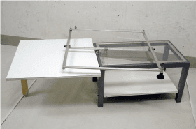 DIAPTROGRAPH RECTANGULAR ( MARTIN TYPE) CRAFTED IN METAL